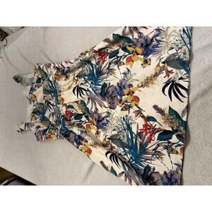 eShakti XL 16 Floral Sleeveless Dress